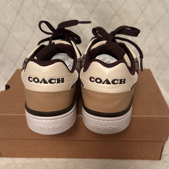 Coach Maple and Cream Sneakers - Picture 3 of 5
